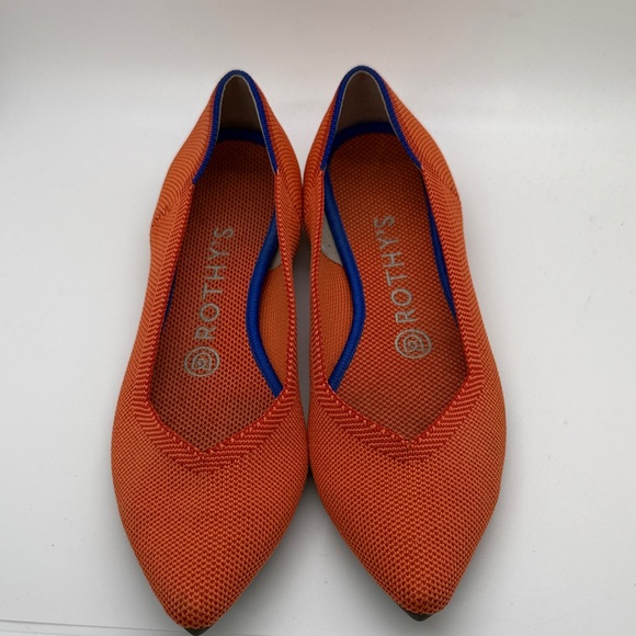 Rothy's Shoes - Rothy's Vibrant Orange Flats